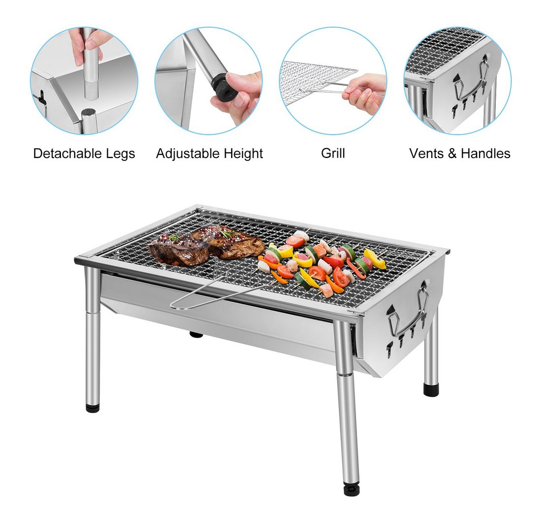 SunJas Holzkohlegrill CA-09C