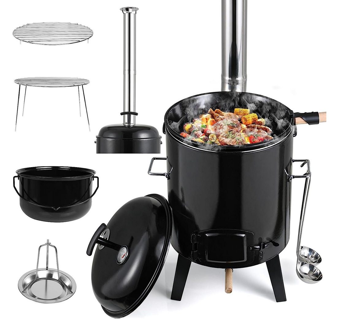TLGREEN Holzkohlegrill