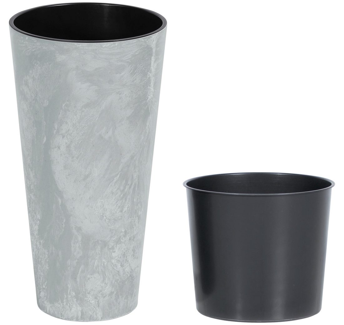Prosperplast Pflanzkübel Tubus Slim Beton