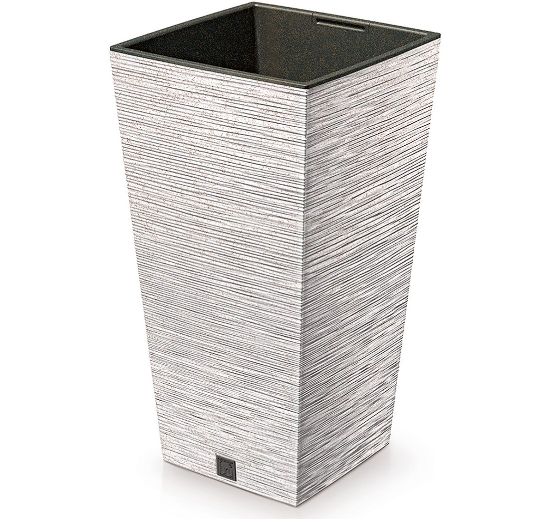 Annastore Pflanzkübel Pflanzsäule aus Kunststoff Pflanzgefäß Pflanzkübel für Außen