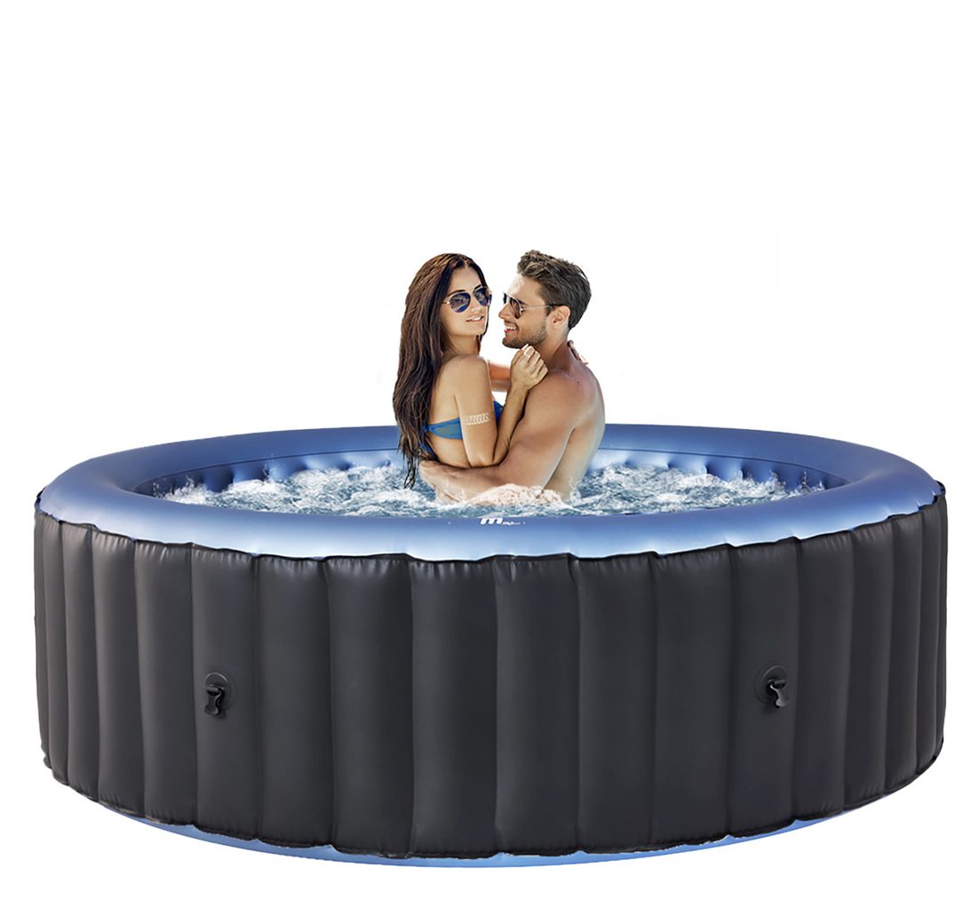 MSpa Whirlpool Outdoor Whirlpool aufblasbar Comfort Bergen C-BE041 für 4 Personen