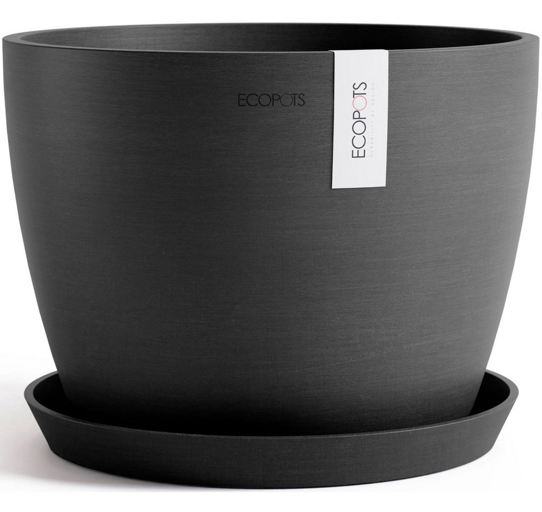 ECOPOTS Blumentopf Stockholm 31 Dunkelgrau