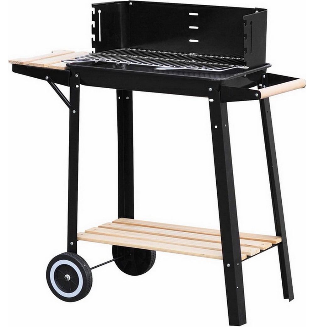 Kynast Holzkohlegrill Excklusiv Grillwagen Grill-Wagen