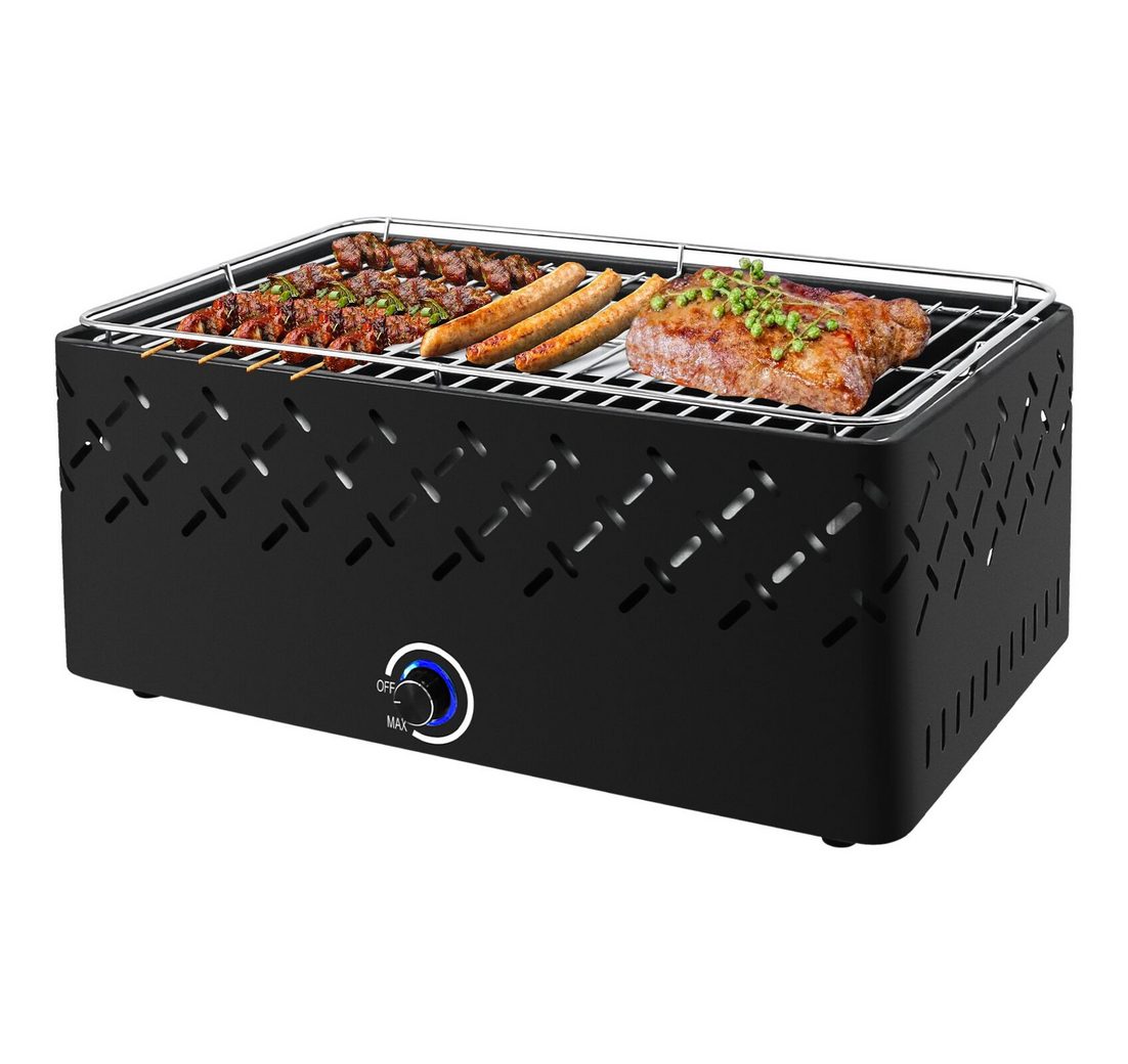 SunJas Holzkohlegrill K-Y4529. mit Lüftungssystem