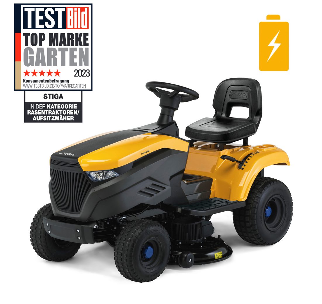 STIGA GARDEN Akku-Rasentraktor Tornado 598e