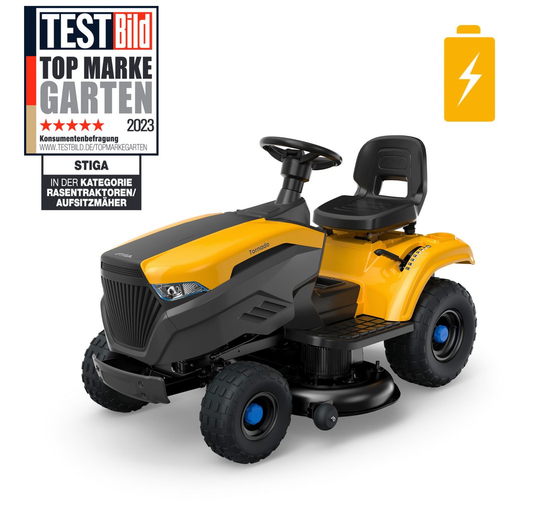 STIGA GARDEN Akku-Rasentraktor Tornado 398e